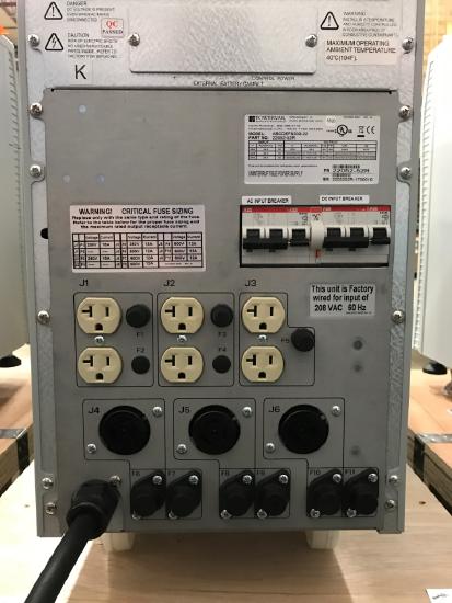 Powervar UPS output panel.JPG